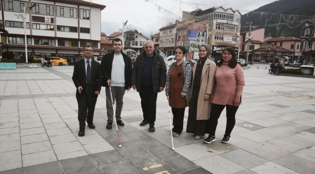 Beyaz Baston Kursu Öğrencilerinden Anlamlı Yürüyüş 