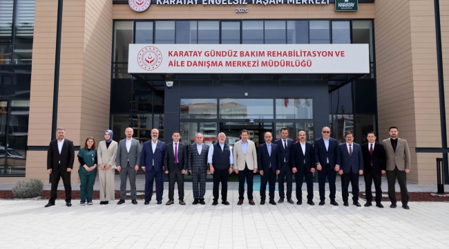 ÇORUM BELEDİYE BAŞKANI HALİL İBRAHİM AŞGIN KARATAY ENGELSİZ YAŞAM MERKEZİ'Nİ İNCELEDİ 
