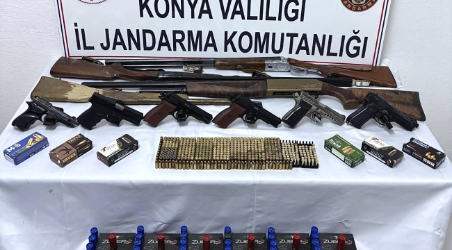 Derbent'te Jandarmadan Silah Kaçakçılarına Darbe! 