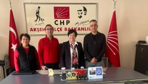 EĞİTİM-İŞ'TEN AKŞEHİR CHP'YE ZİYARET 