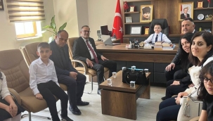 HALİL EYMEN İŞKAL, İLÇE MİLLİ EĞİTİM MÜDÜRÜ KOLTUĞUNA OTURDU 