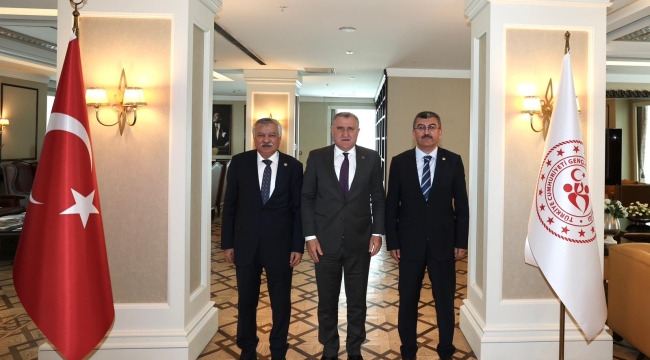 Hasan Ekici'den Ankara'da yoğun mesai 