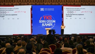 İKİ BİN ÜNİVERSİTE ADAYI, YKS SORU ÇÖZÜM VE STRATEJİ GELİŞTİRME KAMPINDA BULUŞTU 