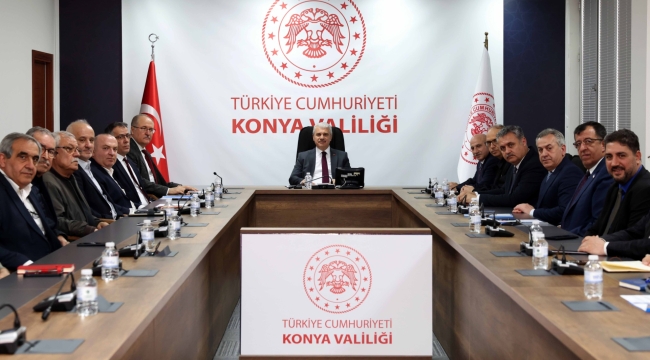 İl Spor Güvenlik Kurulu Toplantısı, Vali İbrahim Akın Başkanlığında Gerçekleştirildi