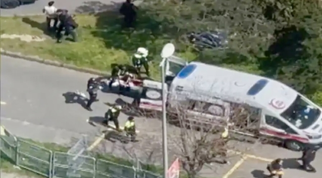 İstanbul Beşiktaş'ta Çevik Kuvvete Saldırı! 