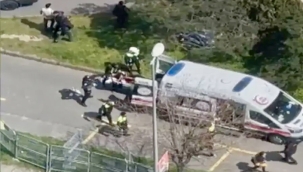 İstanbul Beşiktaş'ta Çevik Kuvvete Saldırı! 