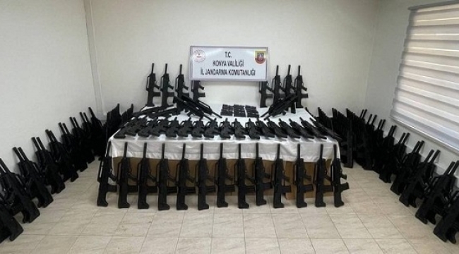 Jandarma Düğmeye Bastı: Konya'da Silah Kaçakçılarına Büyük Darbe! 