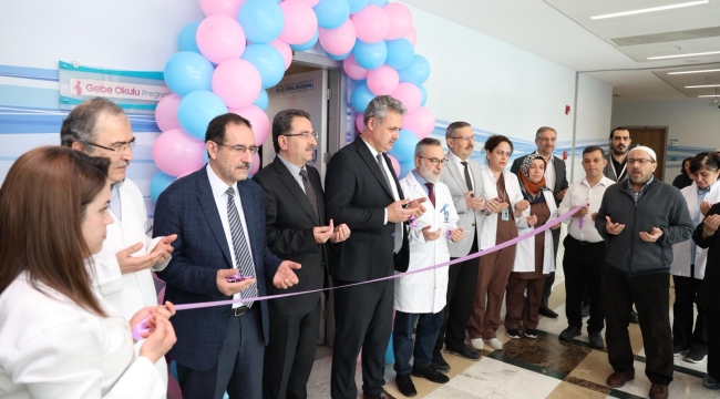 Kadın Doğum ve Çocuk Hastalıkları Hastanesi Gebe Okulu Yenilendi 