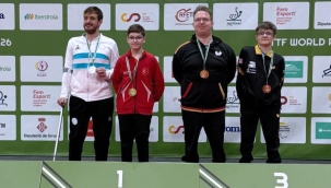 KARATAY BELEDİYESPORLU TAHİR EFE ALTIN MADALYA KAZANDI 