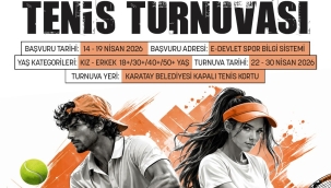 KARATAY'DA "KONYA İL BİRİNCİLİĞİ TENİS TURNUVASI" BAŞLIYOR 