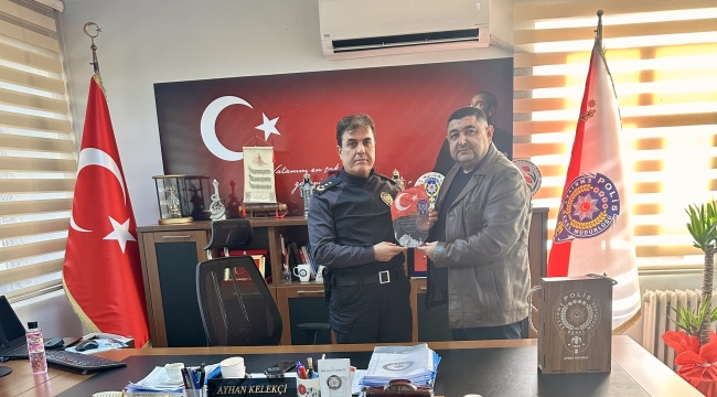 KARATAY EMNİYETİNE ANLAMLI ZİYARET 