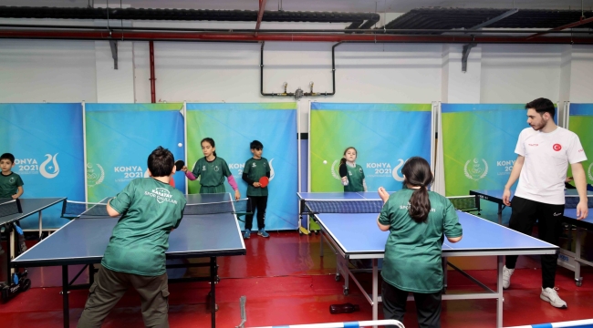 KARATAY KIŞ SPOR OKULLARI'NDA EĞİTİMLER TÜM HIZIYLA SÜRÜYOR 