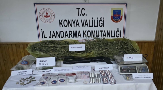 Konya'da Zehir Tacirlerine Geçit Yok: Mart Ayı Bilançosu Açıklandı 