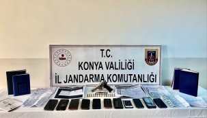 Konya Jandarma'dan Tefecilik Operasyonu: Milyonluk Senet ve Çek Ele Geçirildi 