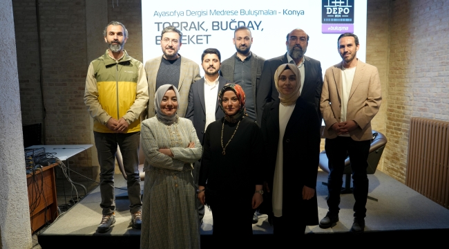 KONYA TARIM FUARI KAPSAMINDA DEPO NO: 4'TE "TOPRAK, BUĞDAY, BEREKET" KONUŞULDU 