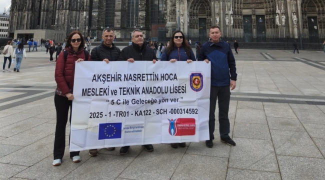 NASRETTİN HOCA MTAL ÖĞRETMENLERİ KÖLN'DE İŞBAŞI GÖZLEM FAALİYETİNE KATILDI. 