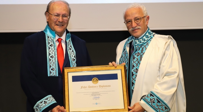 NEÜ'de Ergün Kırlıkovalı Öğrencilerle Bir Araya Geldi 