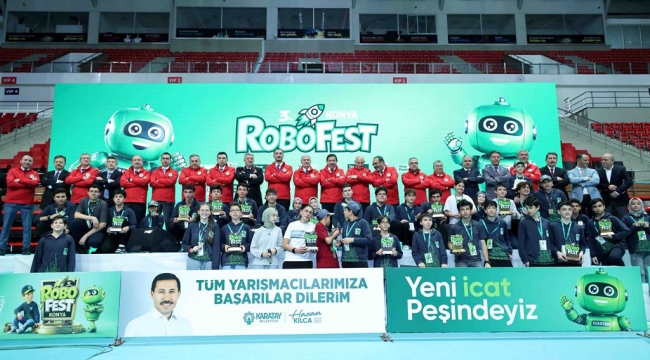 ROBOFEST KONYA BÜYÜK COŞKUYLA TAMAMLANDI 