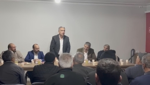 Saadet Partisi Konya İl Başkanı Mehmet Demirel, Kulu ilçe divan toplantısına katıldı.