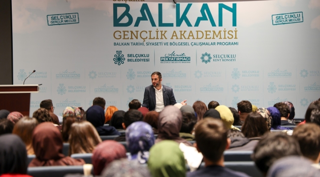 SELÇUKLU BALKAN GENÇLİK AKADEMİSİ BAŞLADI 