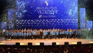 SELÇUKLU'NUN GURUR GECESİ SELÇUKLU'NUN YILDIZLARI ÖDÜLLENDİRİLDİ 