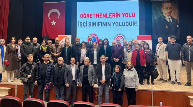 THTM ve Eğitim-İş'ten Akşehir'de Ortak Ses: Cumhuriyet ve Kamusal Eğitim Vurgusu 