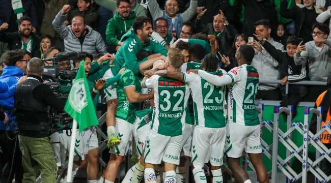 Tümosan Konyaspor,Ziraat Türkiye Kupası'nda yarı finale yükseldi. 