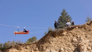 Yaren Arama Kurtarma'dan Kurumlarla ortak Tatbikat 