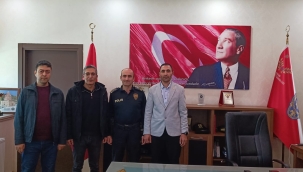 YENİDEN REFAH PARTİSİ'NDEN AKŞEHİR EMNİYETİNE ANLAMLI ZİYARET 