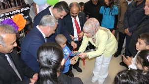YUNAK SÜLÜKLÜ'DE KÜTÜPHANE AÇILIŞI GERÇEKLEŞTİRİLDİ 