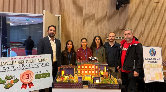 Yunak'tan Gururlandıran Başarı: "Hayalimdeki Okul Bahçesi" Yarışmasında 3.'lük 