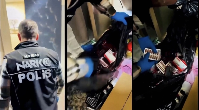 Zehir Tacirlerine Dev Darbe: Konya Dahil 59 İlde Emniyetten Narko-Operasyon! 