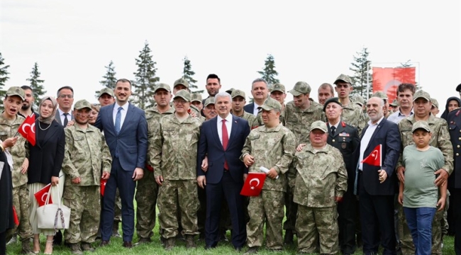 2026 Yılı Temsili Askerlik Uygulaması Tören Programı Akın'ın  Katılımıyla Gerçekleşti. 