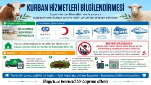 AKŞEHİR'DE BAYRAM TEDBİRLERİ VE KURBAN KESİM ALANLARI NETLEŞTİ 