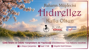 Akşehir'de Hıdırellez Kent Ormanı'nda Kutlanacak! 