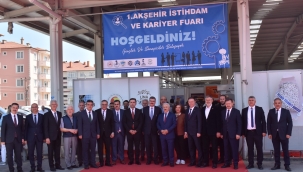AKŞEHİR'DE İLK KEZ İSTİHDAM VE KARİYER FUARI DÜZENLENDİ 