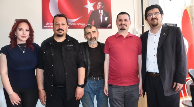 AKŞEHİR GAZETECİLER CEMİYETİ'NDEN SARAÇLAR ESNAF ODASI'NA ZİYARET