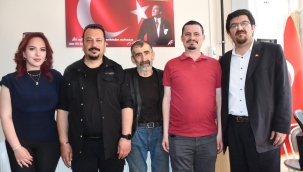 AKŞEHİR GAZETECİLER CEMİYETİ'NDEN SARAÇLAR ESNAF ODASI'NA ZİYARET