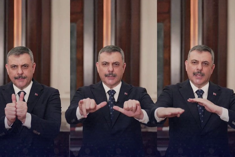 Bakan Çiftçi'den özel işaret dilli mesaj...