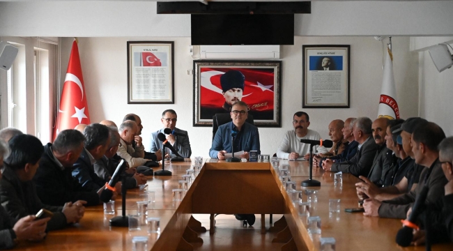 BAŞKAN USTAOĞLU, "TOP YEKÜN GÜÇ BİRLİĞİ İLE HAREKET ETMELİYİZ" 