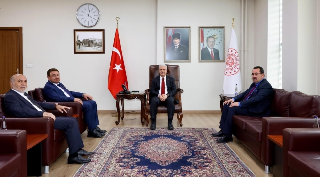 BBP KONYA'DAN VALİ AKIN'A ZİYARET 