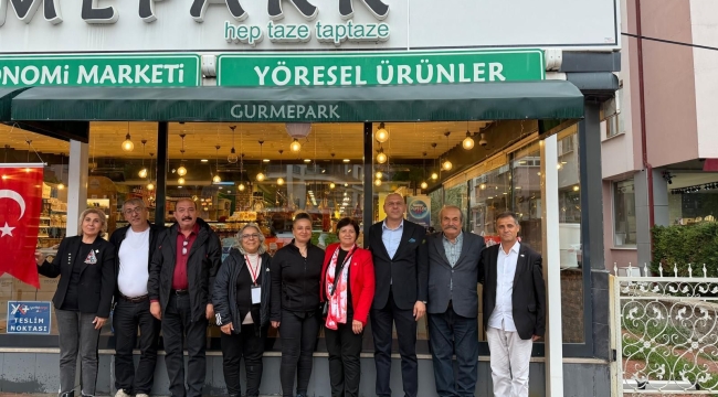 CHP'Lİ BAŞKANLARDAN  GURMEPARK'A ZİYARET 
