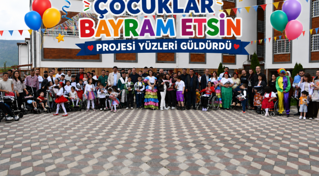 "Çocuklar Bayram Etsin" Projesi Yüzleri Güldürdü 