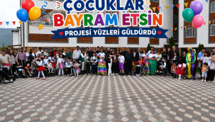 "Çocuklar Bayram Etsin" Projesi Yüzleri Güldürdü
