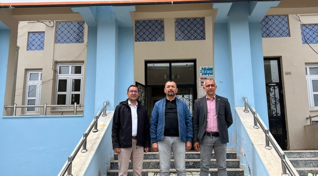 Eğitim-İş Akşehir'den Tornacı Erol Cumbul TOKİ MTAL'ye Ziyaret 