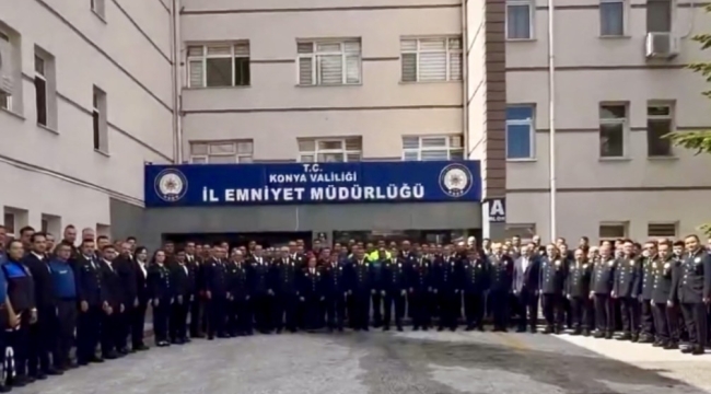 Emniyet Teşkilatında Bayramlaşma: Müdür Koç Personeliyle Bir Araya Geldi 