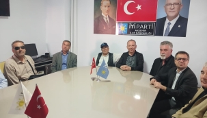GELECEK PARTİSİ VE GÖRMEYENLERİ KORUMA DERNEĞİ'NDEN İYİ PARTİ'YE ZİYARET 