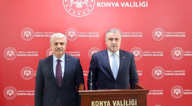 Gençlik ve Spor Bakanı Dr. Osman Aşkın Bak Vali Akın'ı Ziyaret Etti