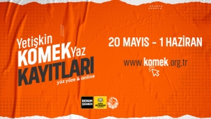 KOMEK'TE YAZ DÖNEMİ KAYIT HEYECANI BAŞLADI