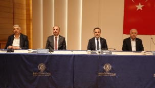 KONYA'DA GÜÇ BİRLİĞİ: BÜYÜKŞEHİR BELEDİYE BAŞKANI ALTAY KONYA TİCARET ODASINDA KONYA İŞ ÂLEMİ İLE BULUŞTU 